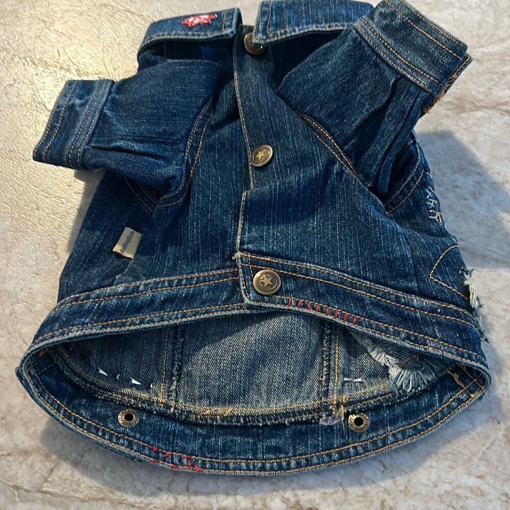 Denim Jean Jacket Size M - Picture 5 of 10